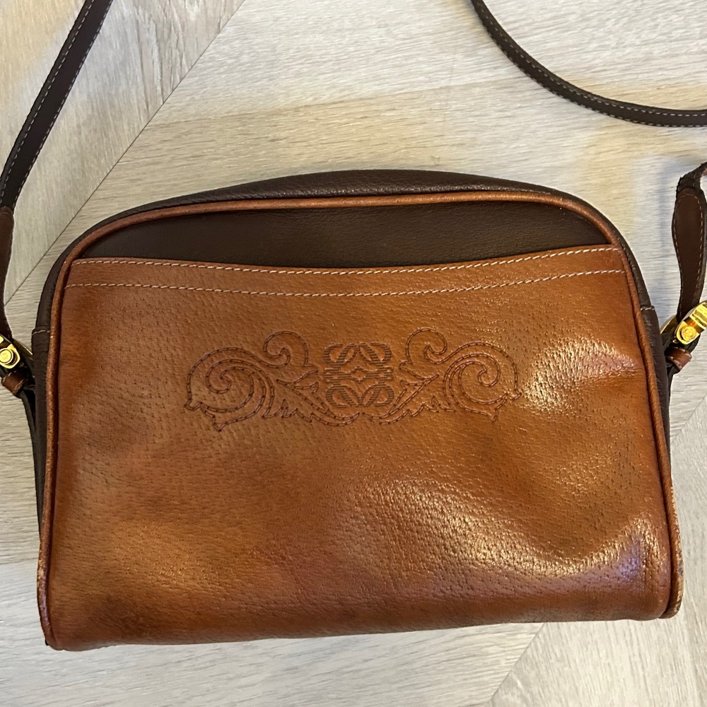 Vintage Loewe Crossbody Camera Bag
